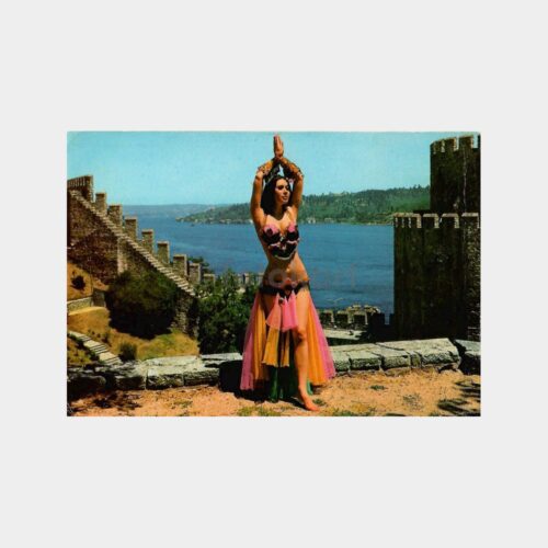 İstanbul Hisar'da Dansöz Prenses Banu - Keskin Color Kartpostal