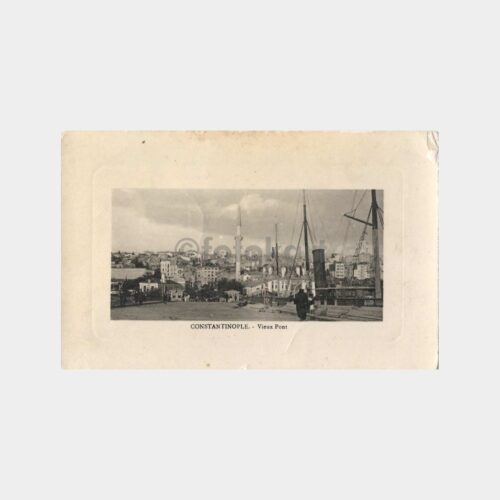 1921 İstanbul Liman Fotokart