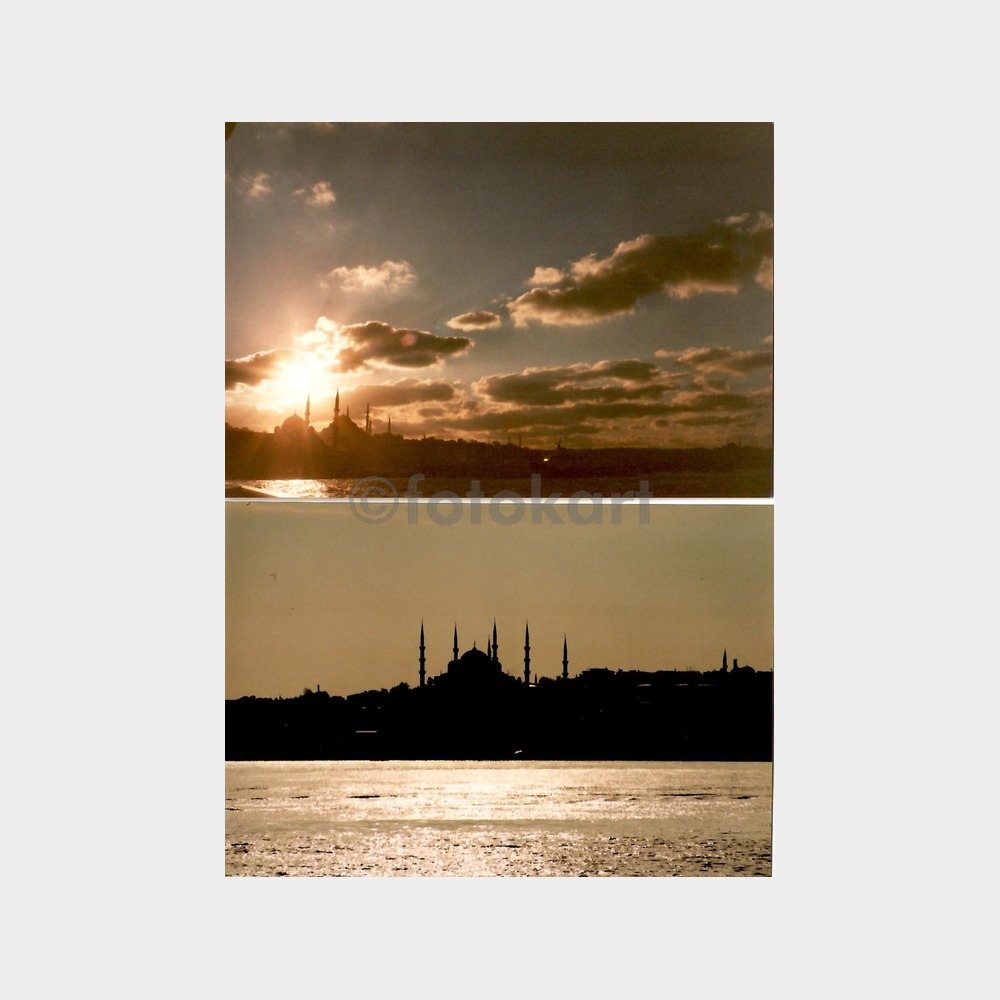 1989-1990 İstanbul Renkli Fotoğraf Lotu (7 Adet) - Görsel 4
