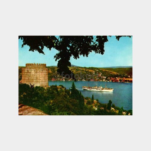 İstanbul Rumelihisarı ve Boğaz Kartpostal