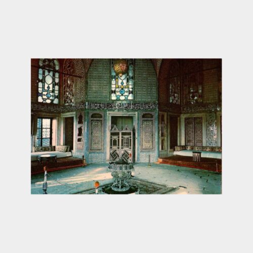 İstanbul Topkapı Sarayı Müzesi Bağdat Köşkü Kartpostal