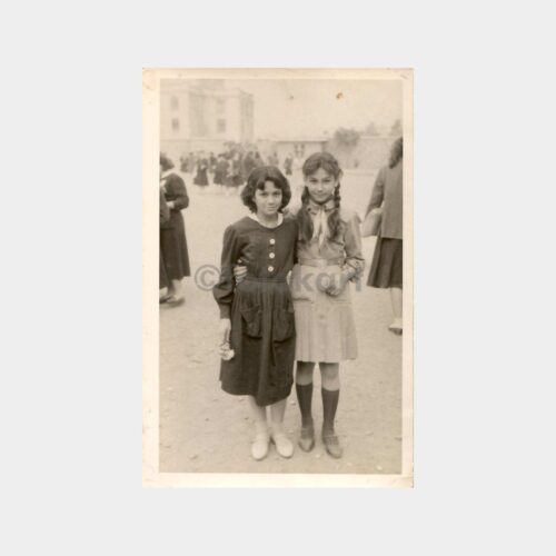 İzci Kız Öğrenci ve Arkadaşı Fotoğraf