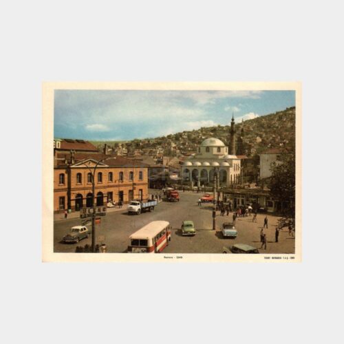 İzmir Basmane Görünüş Kartpostal