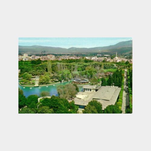 İzmir Fuarı Kültür Park Ada Gazinosu Kartpostal