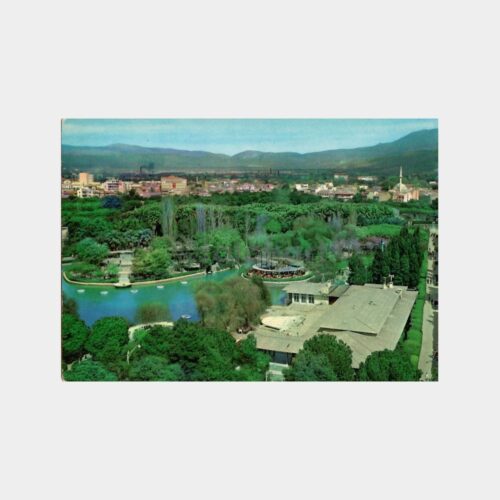 İzmir Fuarı Kültürpark Gazino Kartpostal