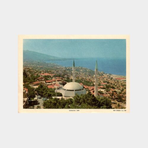 İzmir Kadifekale ve Kale Camii Görünüş Kartpostal