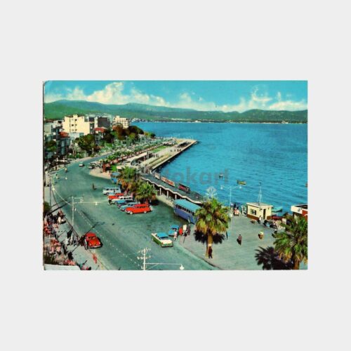 İzmir Karşıyaka Genel Görünüş Kartpostal