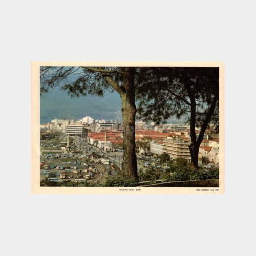 İzmir Varyant'tan Konak Görünüş Kartpostal