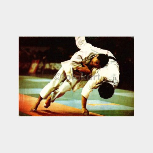 Judo Karate - Dövüş Sporları Konulu Kartpostal