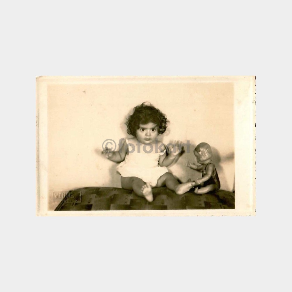 1937 Kadıköy Foto Venüs Kız Çocuğu Fotoğraf