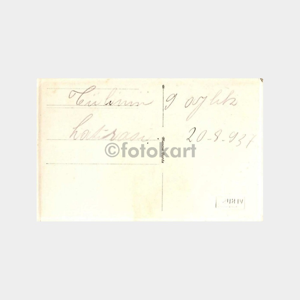1937 Kadıköy Foto Venüs Kız Çocuğu Fotoğraf - Görsel 2