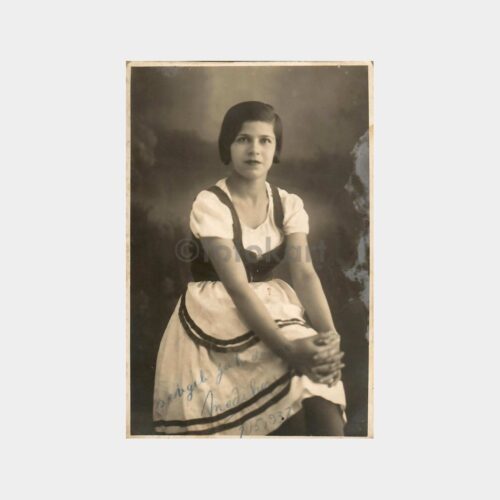 1937 Kadın Stüdyo Fotoğraf