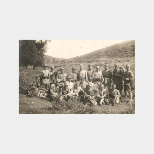 1936 Kağıthane Poligon Askerler Fotoğraf