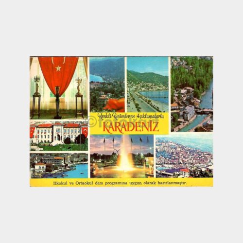 Karadeniz Şehirleri Kartpostal - Kitapçık