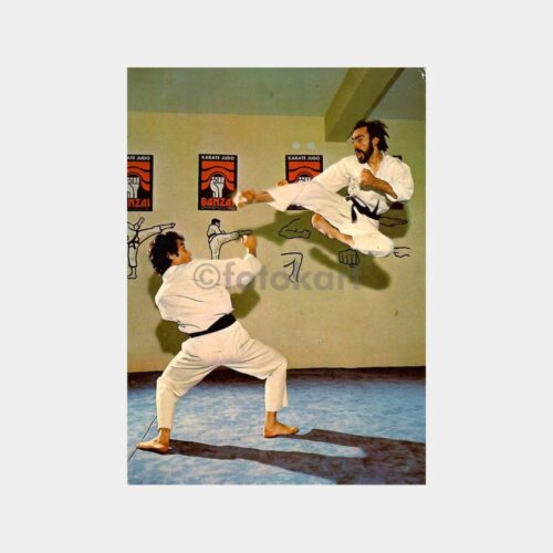 Karate - Dövüş Sporları Konulu Kartpostal