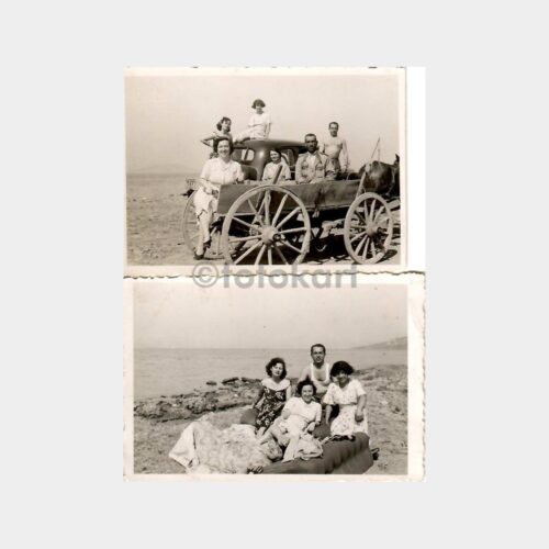 1950 Kartal Maltepe Konulu 2 Adet Fotoğraf