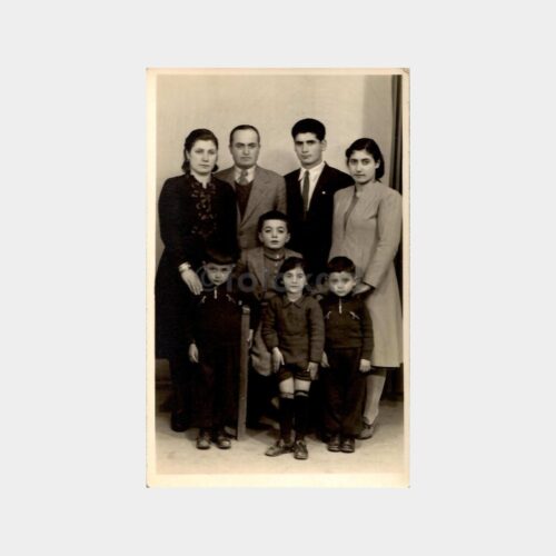 1941 Kayseri Foto Zafer Aile Stüdyo Fotoğraf