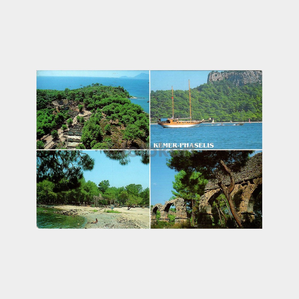 Kemer Phaselis 4 Görünüş Kartpostal