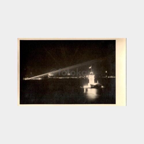 Kız Kulesi - İstanbul Gece Görünüşü Fotoğraf