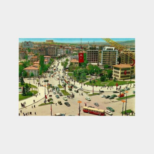 Kızılay Meydanı Kartpostal