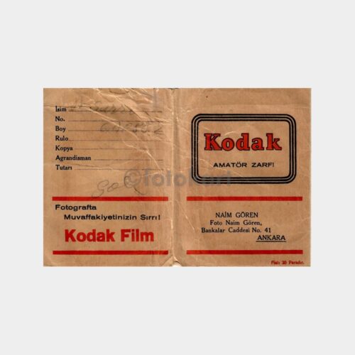 Kodak Eski Fotoğraf Saklama Zarfı