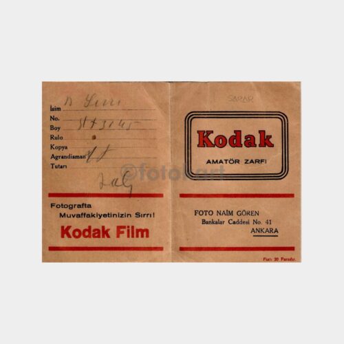 Kodak Eski Fotoğraf Saklama Zarfı