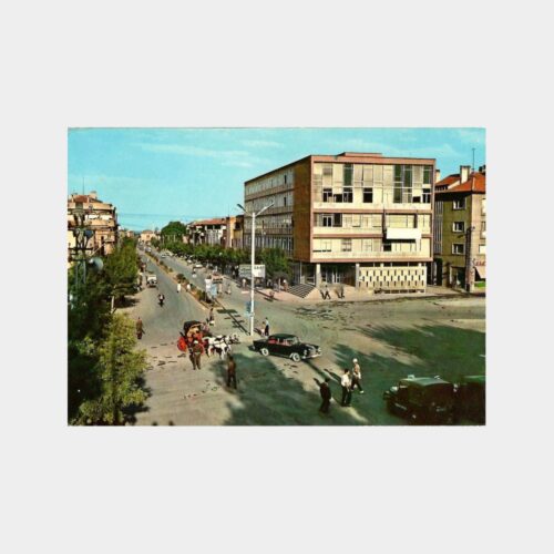 Konya Alaaddin Tepesi'nden Bakış Kartpostal