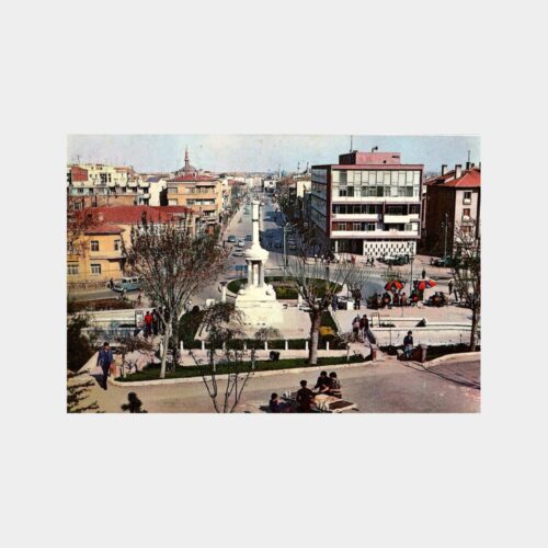 Konya Alaeddin Tepesinden Şehir Kartpostal