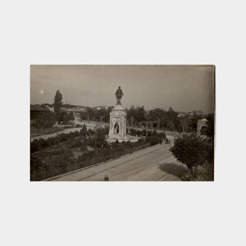 1939 Konya Atatürk Anıtı Eski Fotokart