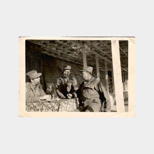 1956 Kore Türk Subayı Fotoğraf