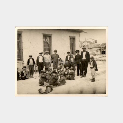 Köyde Çocuklar Toplu Fotoğraf