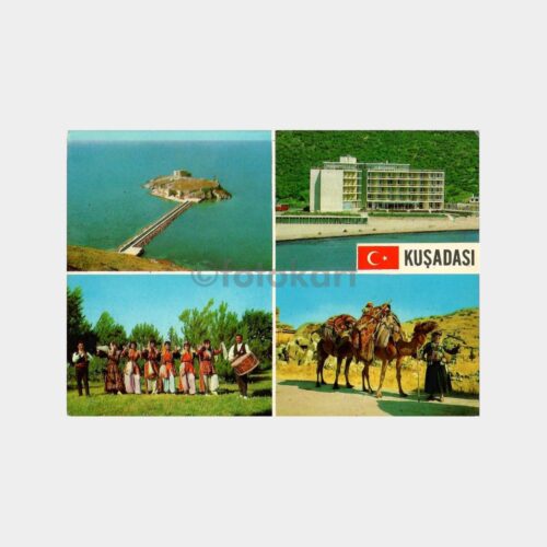 Kuşadası 4 Görünüm Kartpostal