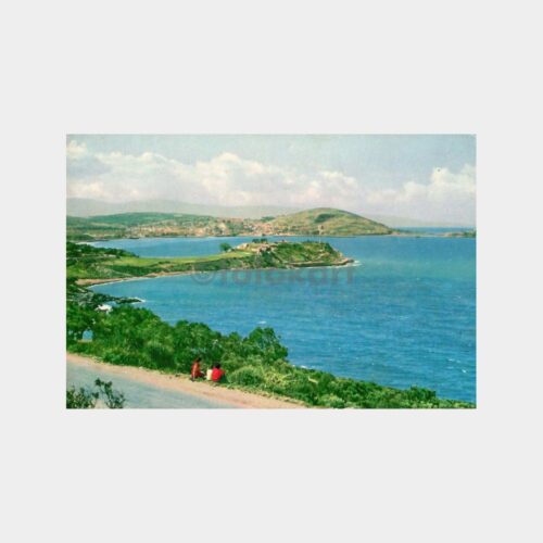 Kuşadası - Atatürk Tepesinden Bakış Kartpostal