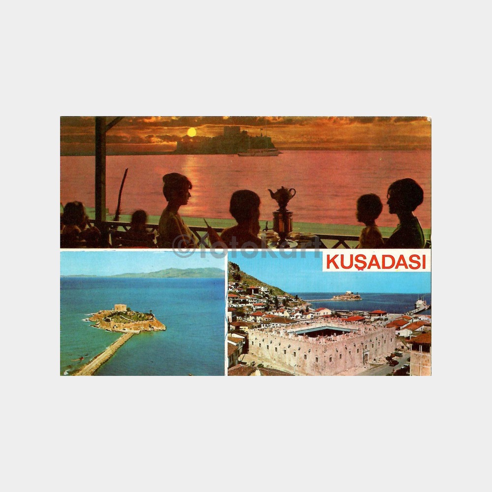 1975 Kuşadası Konulu Kartpostal