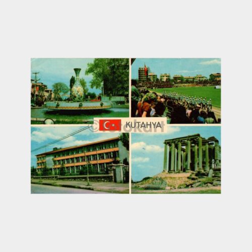 Kütahya 4 Görünüm Kartpostal