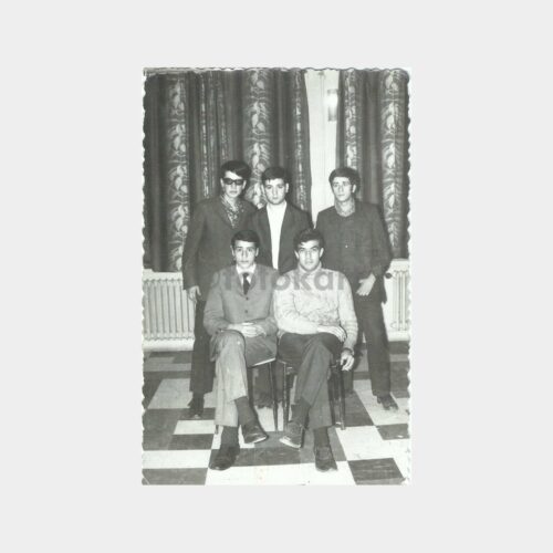 1969 Kütahya Erbay Otel Personeli Fotoğrafı