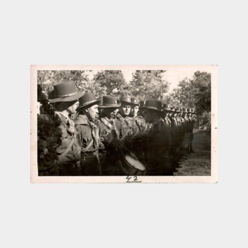 1939 Kütahya İzcileri Ankaraya Gidiş Fotoğraf