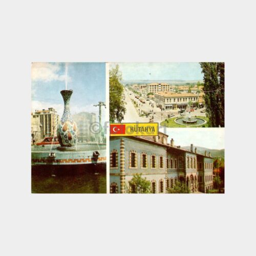 1975 Kütahya Konulu Kartpostal