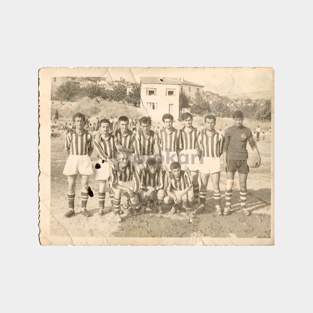 1958 Kütahya Simavspor Maçı Hatıra Fotoğraf