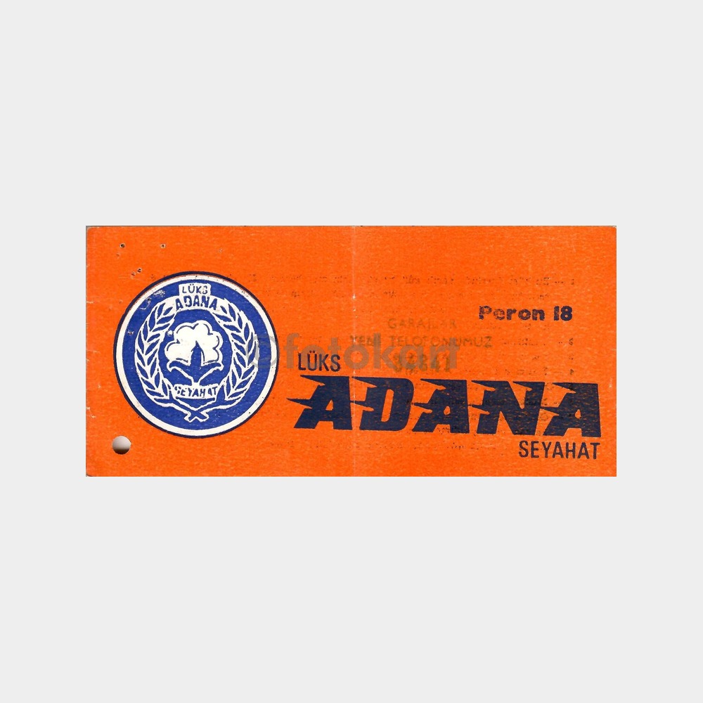 Lüks Adana Seyahat Otobüs Bileti