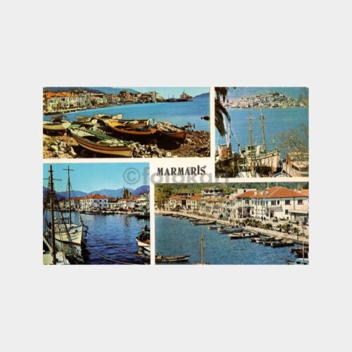 Marmaris 4 Görünüm Kartpostal