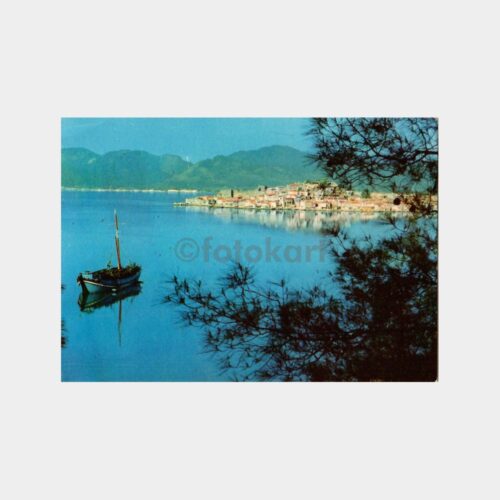 Marmaris Çamlar Arasından Görünüş Kartpostal