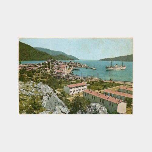 Marmaris Limanı Marmara Yolcu Gemisi Kartpostal