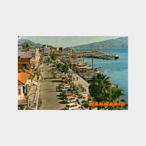 Marmaris Yatlar Kartpostal