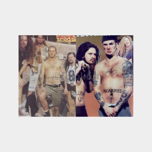 Metal Rock Müzik Grupları 5 Adet Fotoğraf