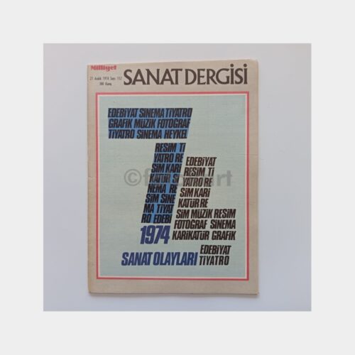 Milliyet Sanat Dergisi Sayı: 112