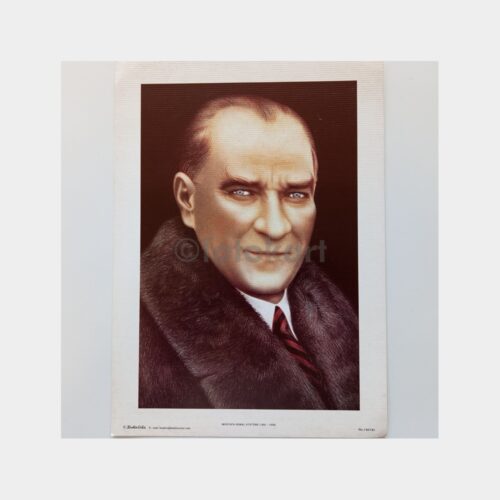 Mustafa Kemal Atatürk Büyük Boy Kart Baskısı