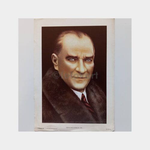 Mustafa Kemal Atatürk Büyük Boy Kart Baskısı