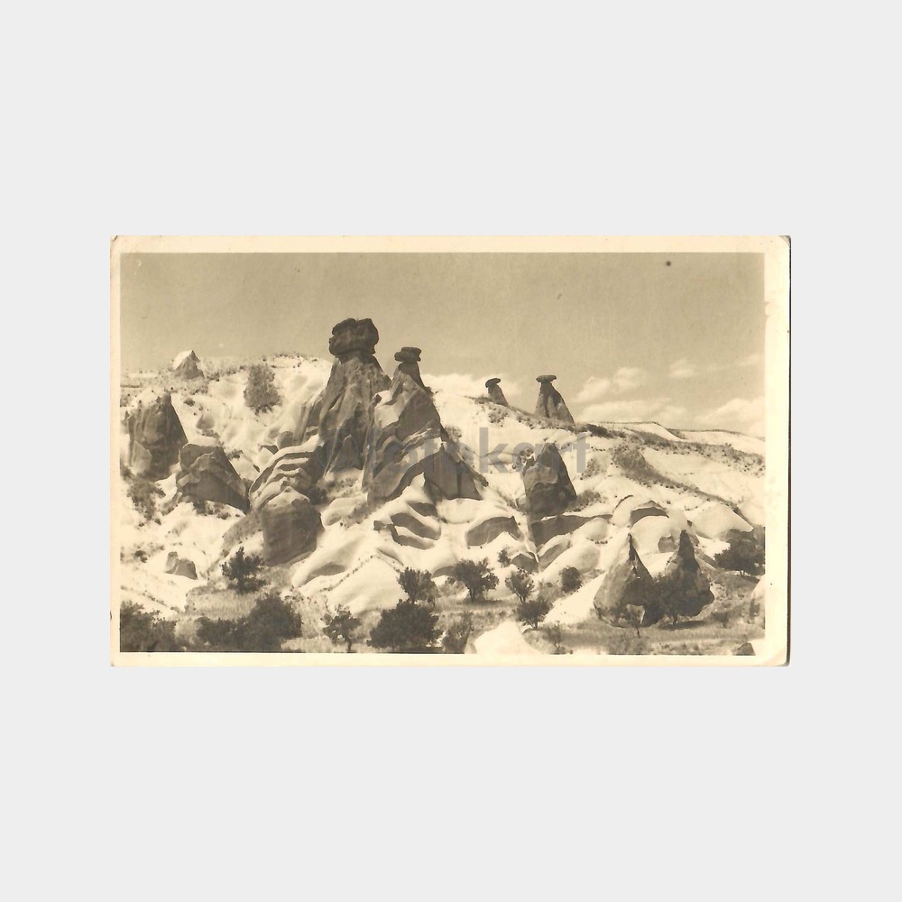 Nevşehir Göreme Peri Bacaları Kartpostal