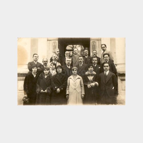 1930 Öğretmenler Müfettiş Ziyareti Fotoğraf